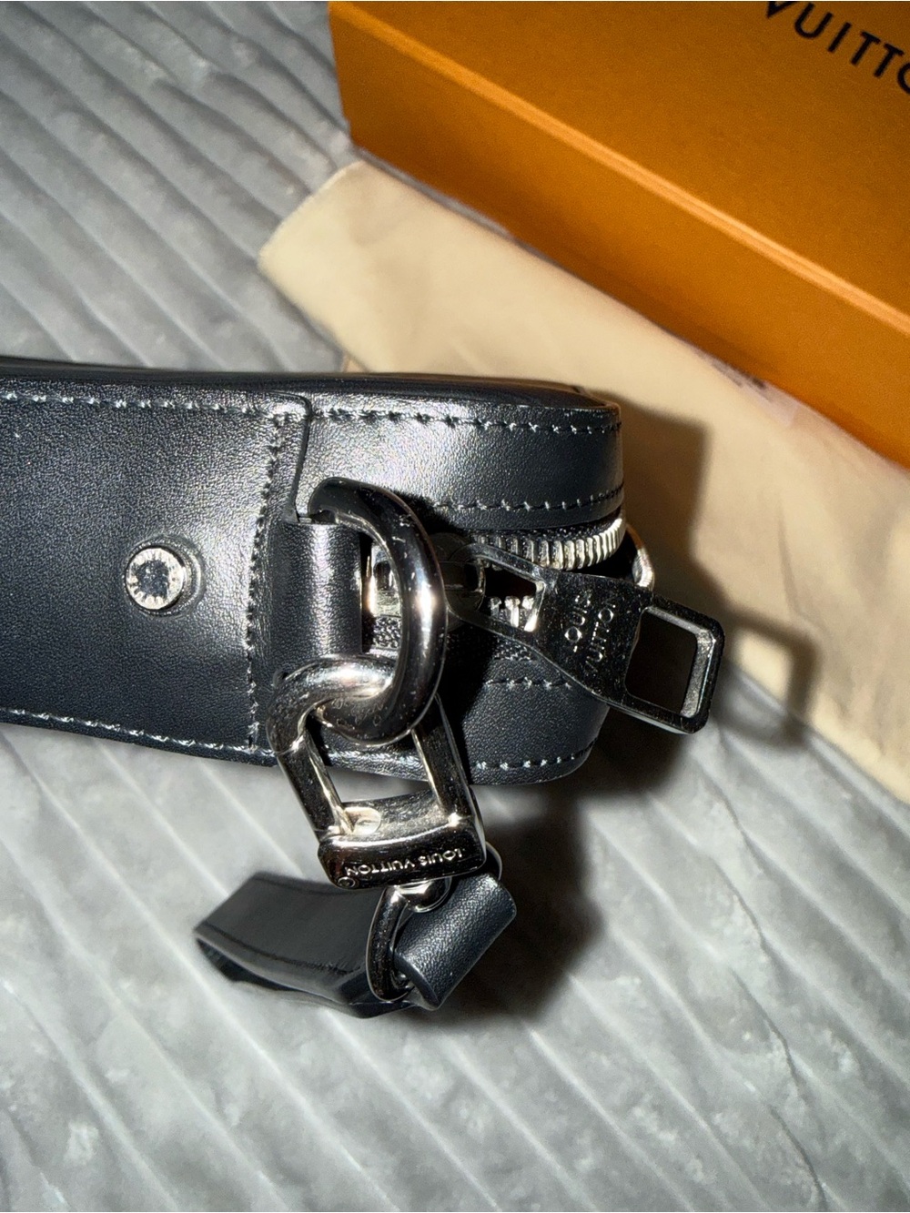 🎉SOLD🎉 Louis Vuitton Dandy Organizer Epi Noir - Picture 15 of 16